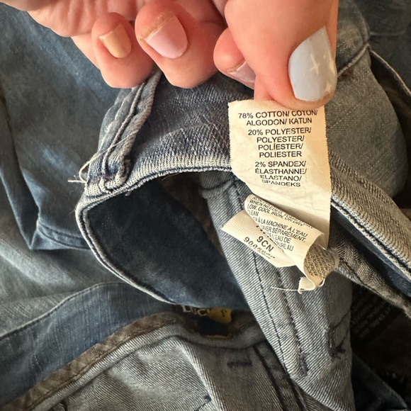 Lucky Brand Vintage? Y2K Kick Flare Cotton Flap Back Pockets Trouser Jeans 10/30 - Picture 5 of 16